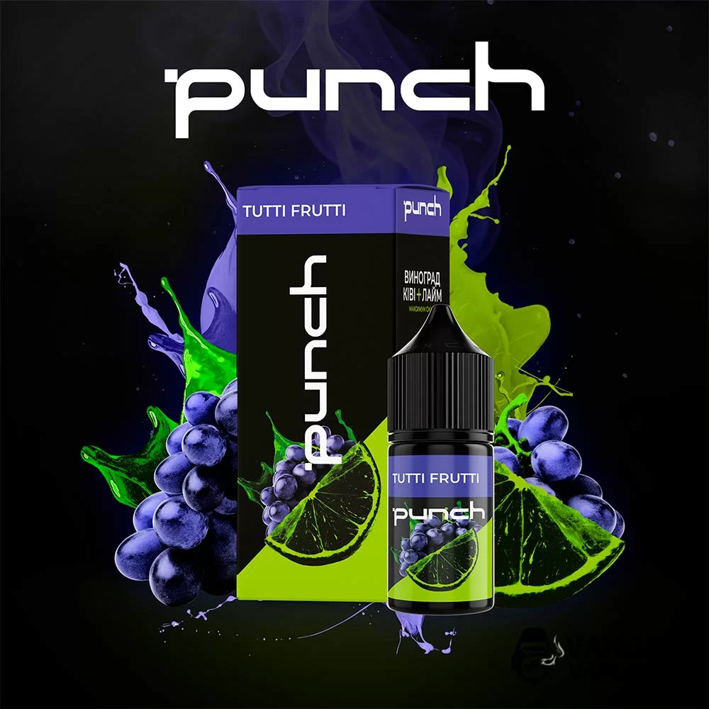 Набор для самозамеса Punch 30 мл 60 мг со вкусом винограда, киви и лайма