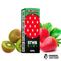 Наборы для самозамеса 3Ger Salt 30 мл 30 мг - Strawberry Kiwi