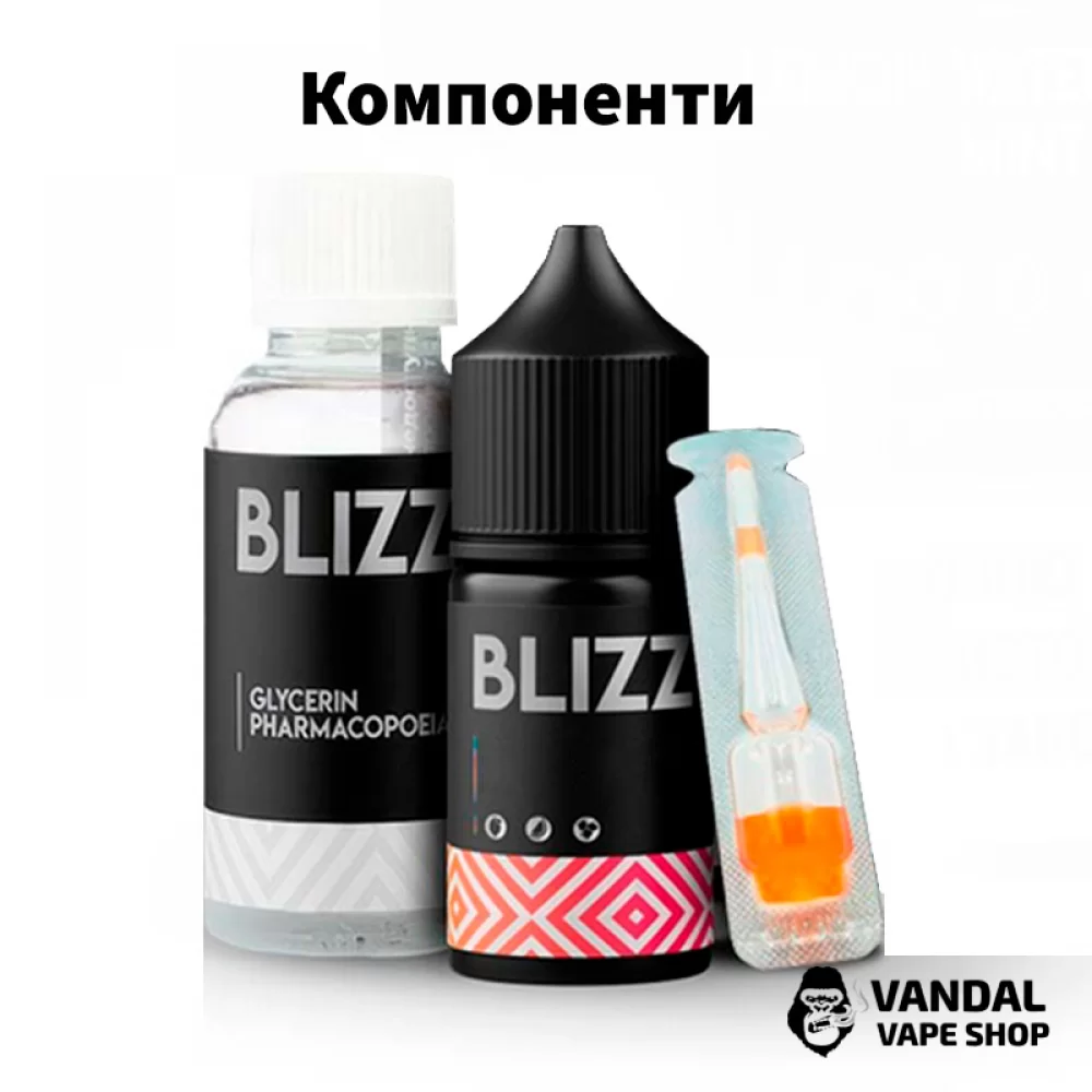 Набор для самозамеса Blizz 30 мл 25 мг со вкусом груши и яблока со льдом