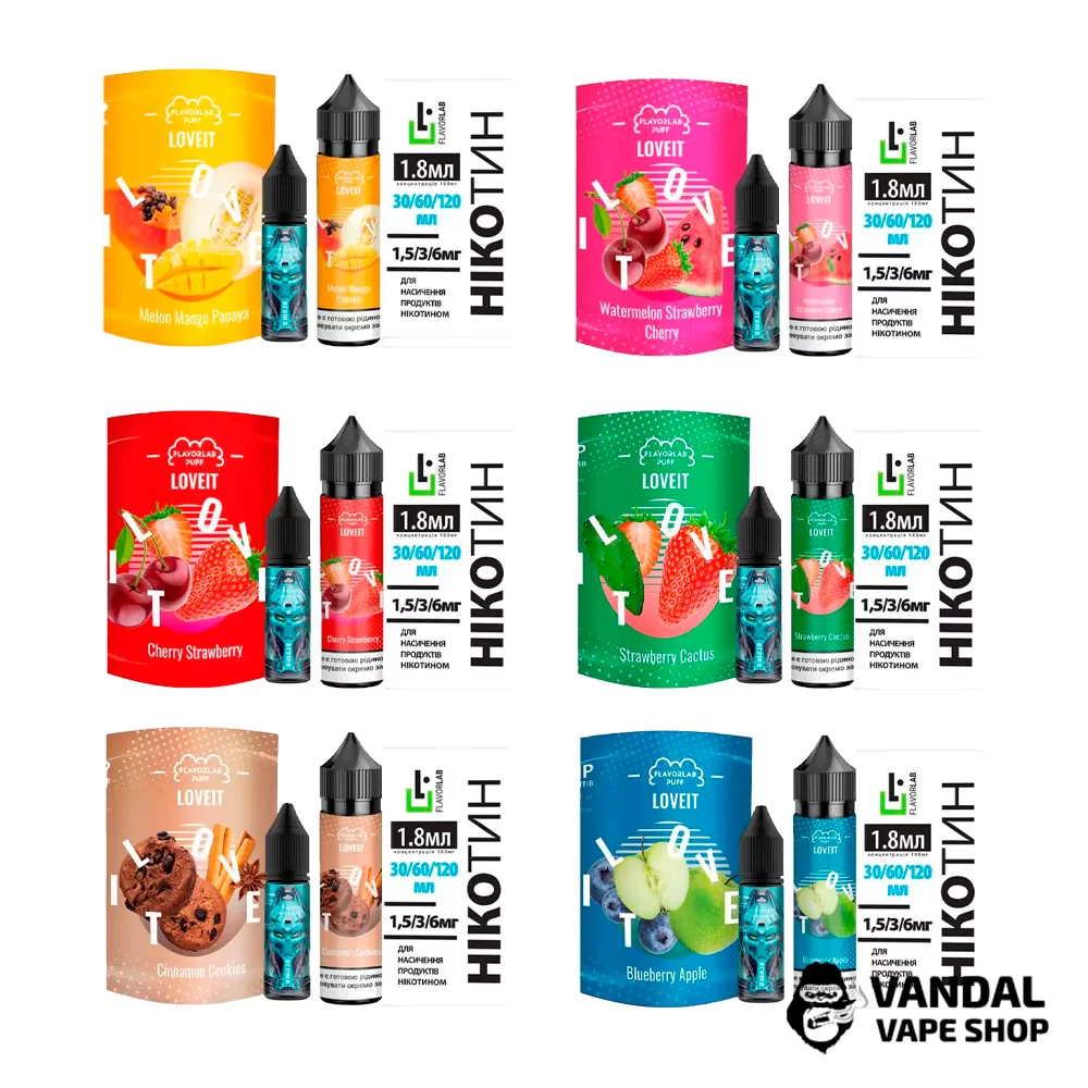 Набор для самозамеса Flavorlab Love it 60 мл