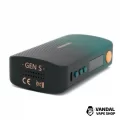 Бокс мод Vaporesso Gen S 220W TC в серебристом цвете Бокс мод Vaporesso Gen S 220W TC в серебристом цвете