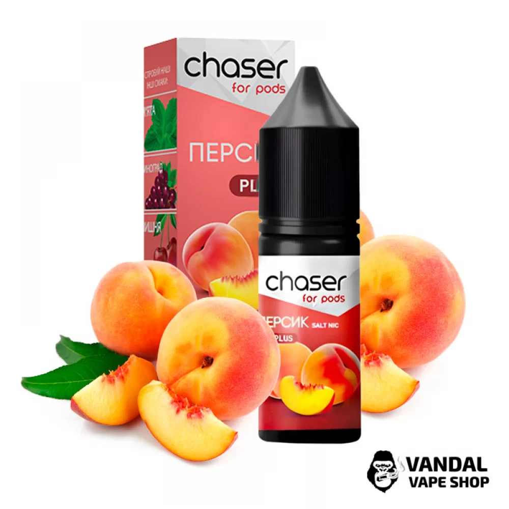 ЖИДКОСТЬ Chaser ForPods 15 мл, 30 мг НА СОЛЕВОМ НИКОТИНЕ со вкусом персика