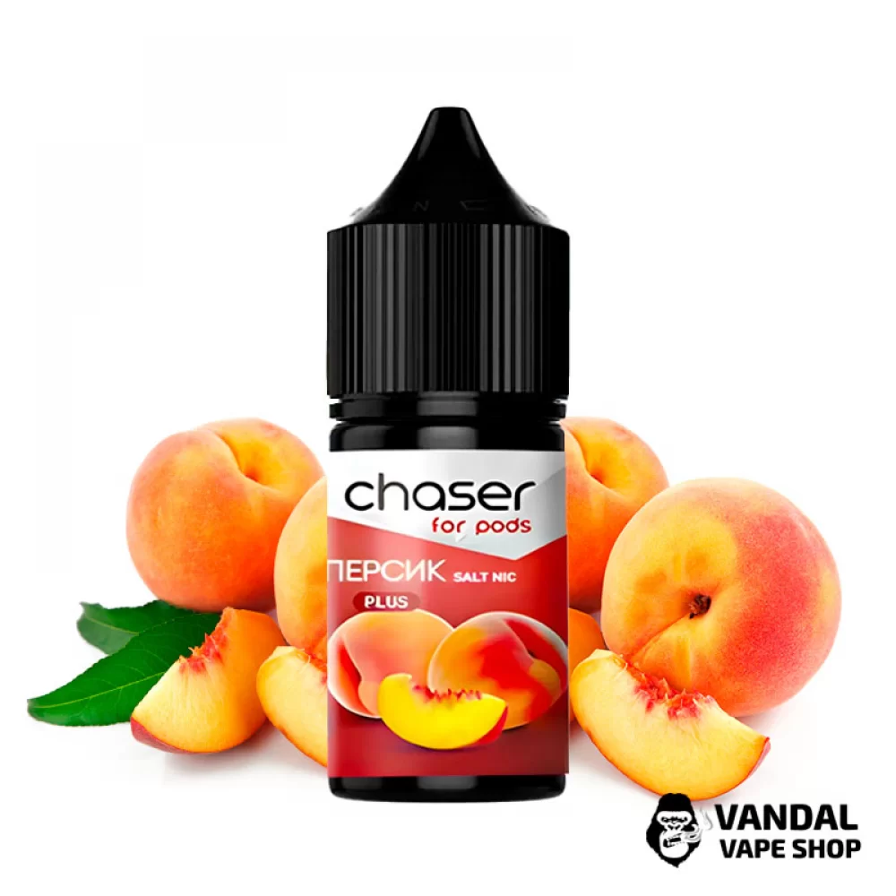 ЖИДКОСТЬ Chaser ForPods 30 мл НА СОЛЕВОМ НИКОТИНЕ 50 мг со вкусом персика