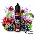 ЖИДКОСТЬ Flamingo New Salted 30 мл НА СОЛЕВОМ НИКОТИНЕ 50 мг со вкусом вишни и чёрной смородины