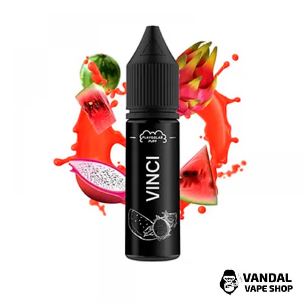 Жидкость Flavorlab Vinci 15 мл 50 мг на солевом никотине со вкусом питайи и арбуза