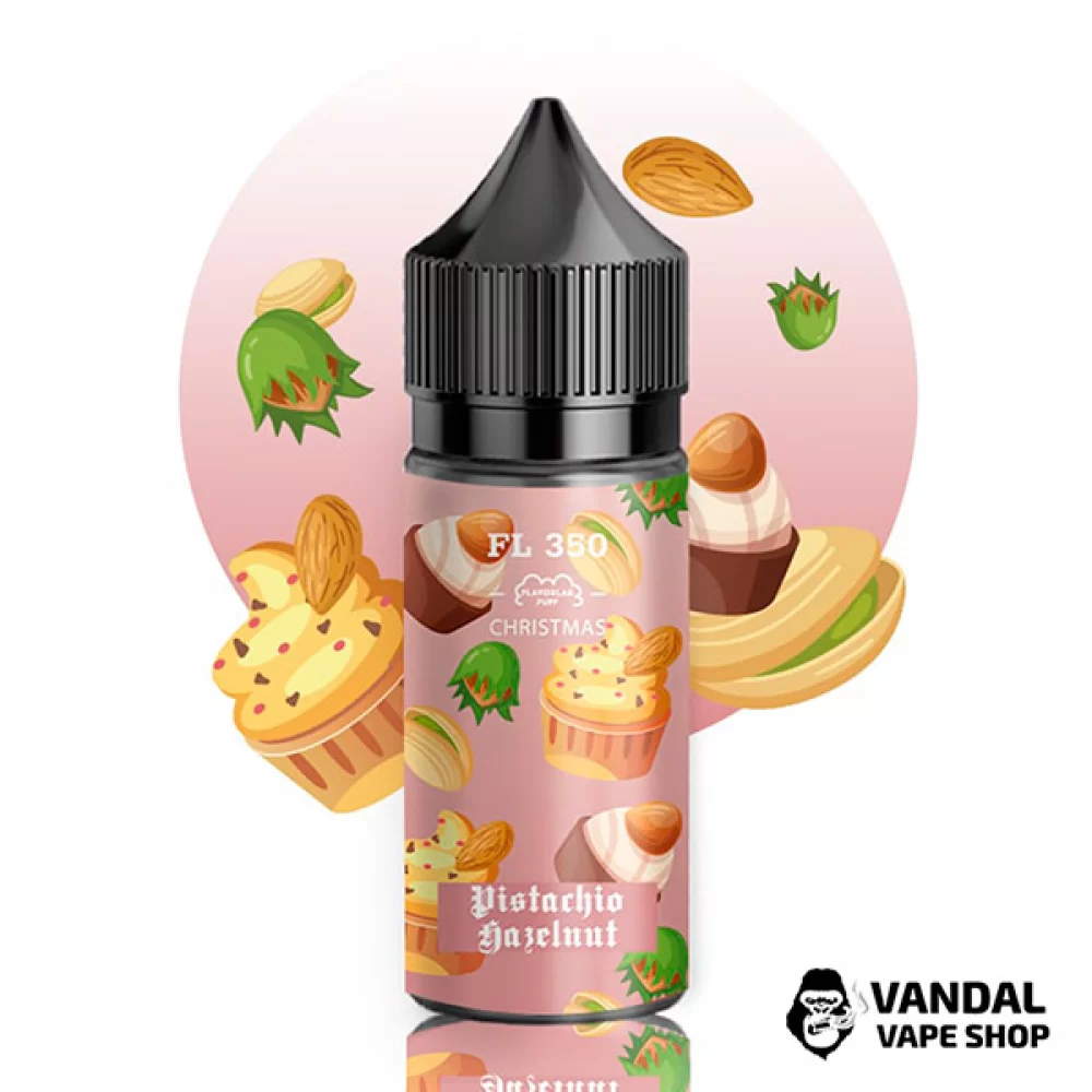 ЖИДКОСТЬ Flavorlab FL 350 Christmas 30 мл НА СОЛЕВОМ НИКОТИНЕ 50 мг со вкусом лесного ореха и фисташек ЖИДКОСТЬ Flavorlab FL 350 Christmas 30 мл НА СОЛЕВОМ НИКОТИНЕ 50 мг со вкусом лесного ореха и фисташек