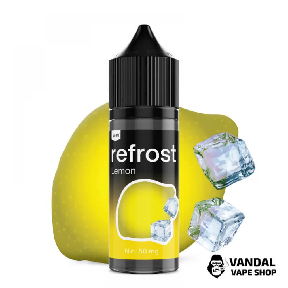 Жидкость Refrost 30 мл на солевом никотине 50 мг со вкусом лимона с холодком