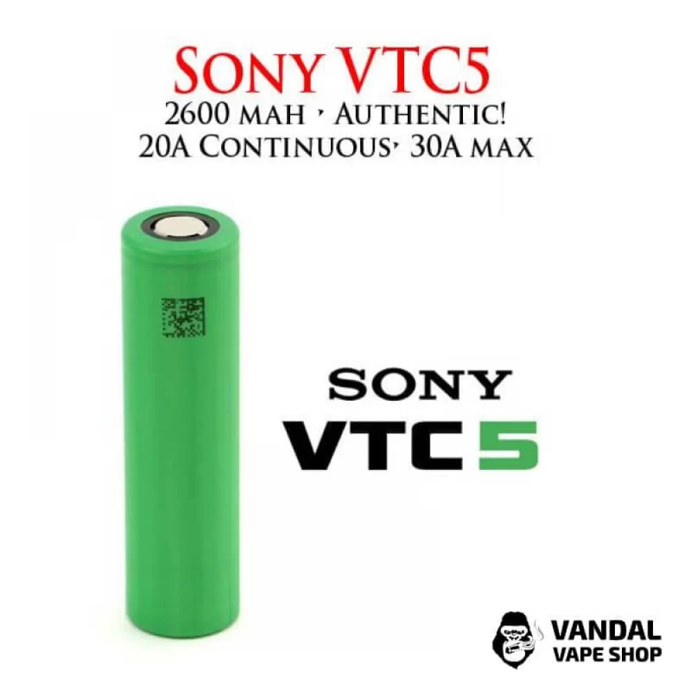 Акумулятор Sony US18650 VTC5 (Original) 1129 Акумулятор Sony US18650 VTC5 (Original) 1129