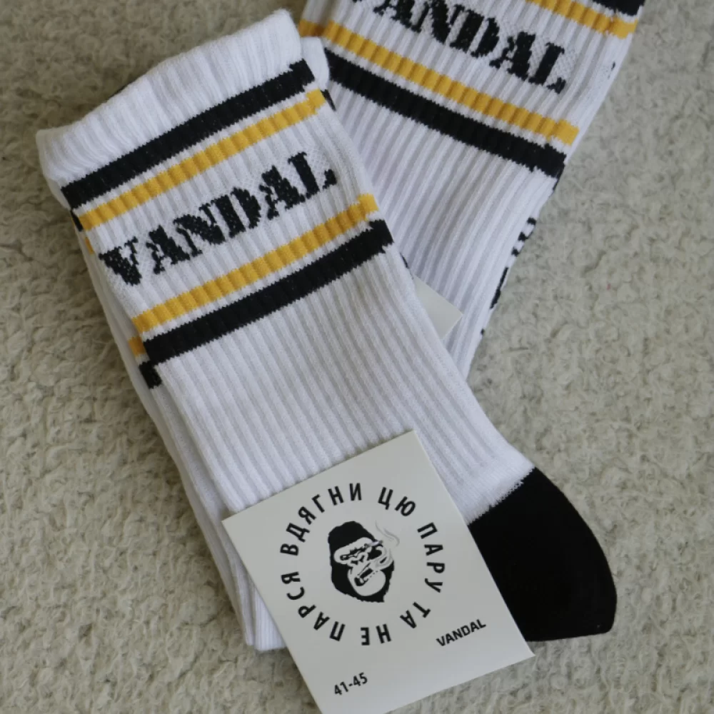 Брендированные носки Vandal Vape размер 41-45