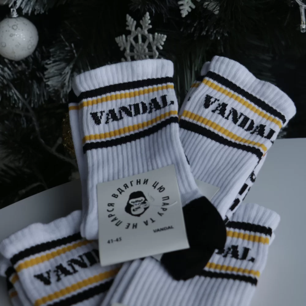 Брендированные носки Vandal Vape размер 41-45