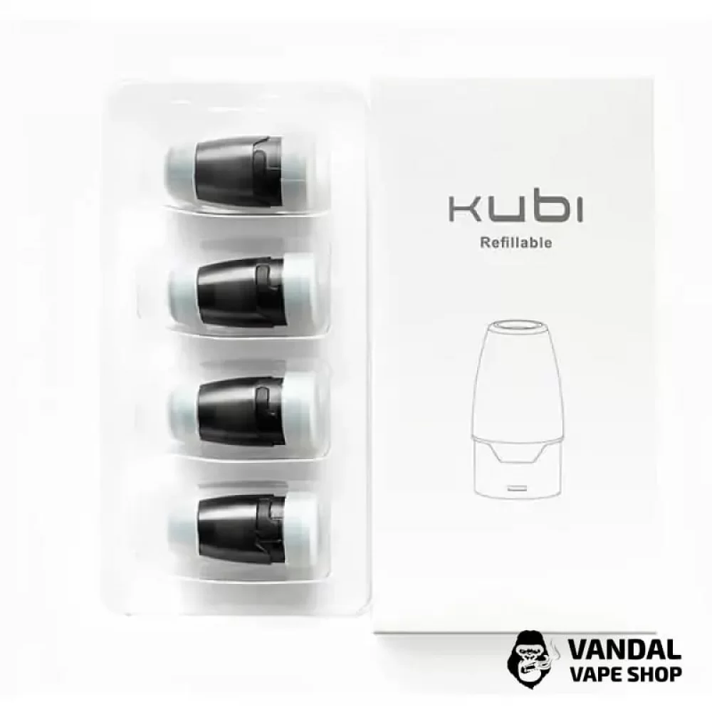 Сменный картридж Hotcig Kubi Refillable Pod Cartridge (Original) на 1.8 Ом Сменный картридж Hotcig Kubi Refillable Pod Cartridge (Original) на 1.8 Ом