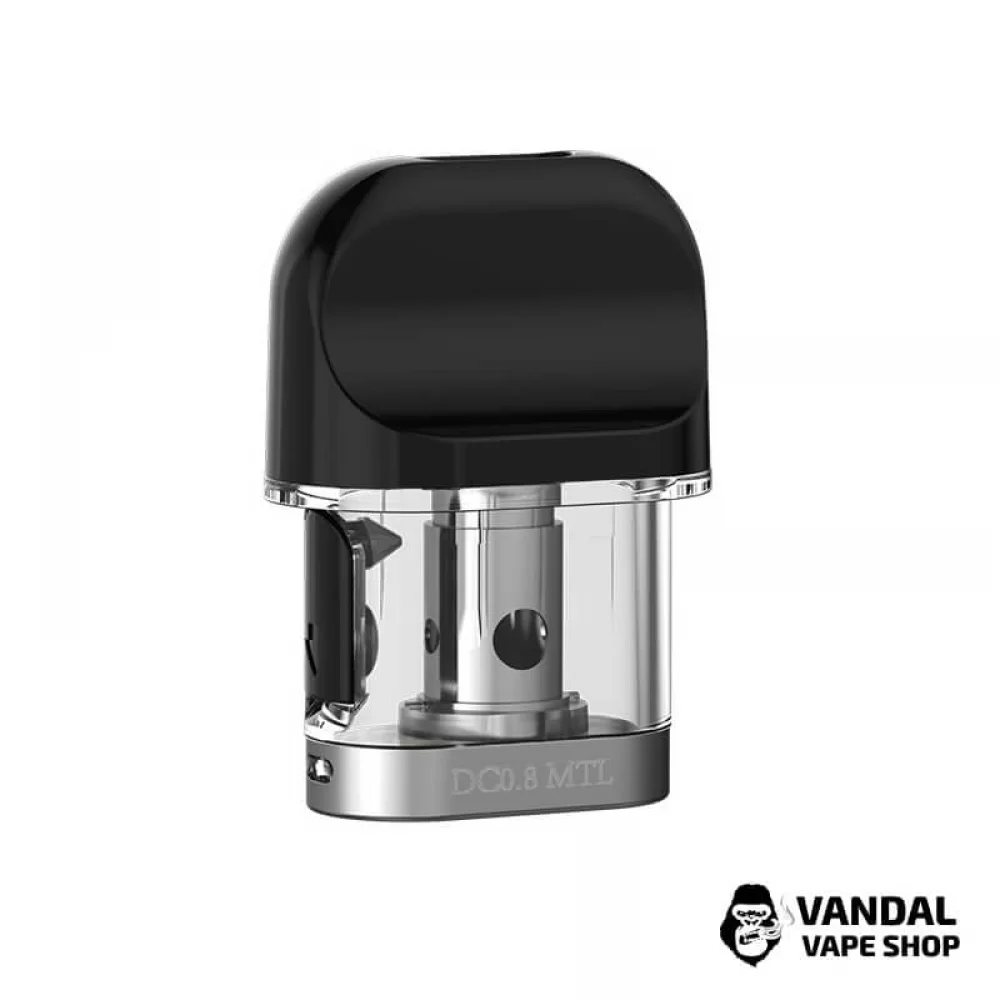 Сменный картридж Smok Novo X DC 0.8 ohm MTL Pod прозрачный Сменный картридж Smok Novo X DC 0.8 ohm MTL Pod прозрачный