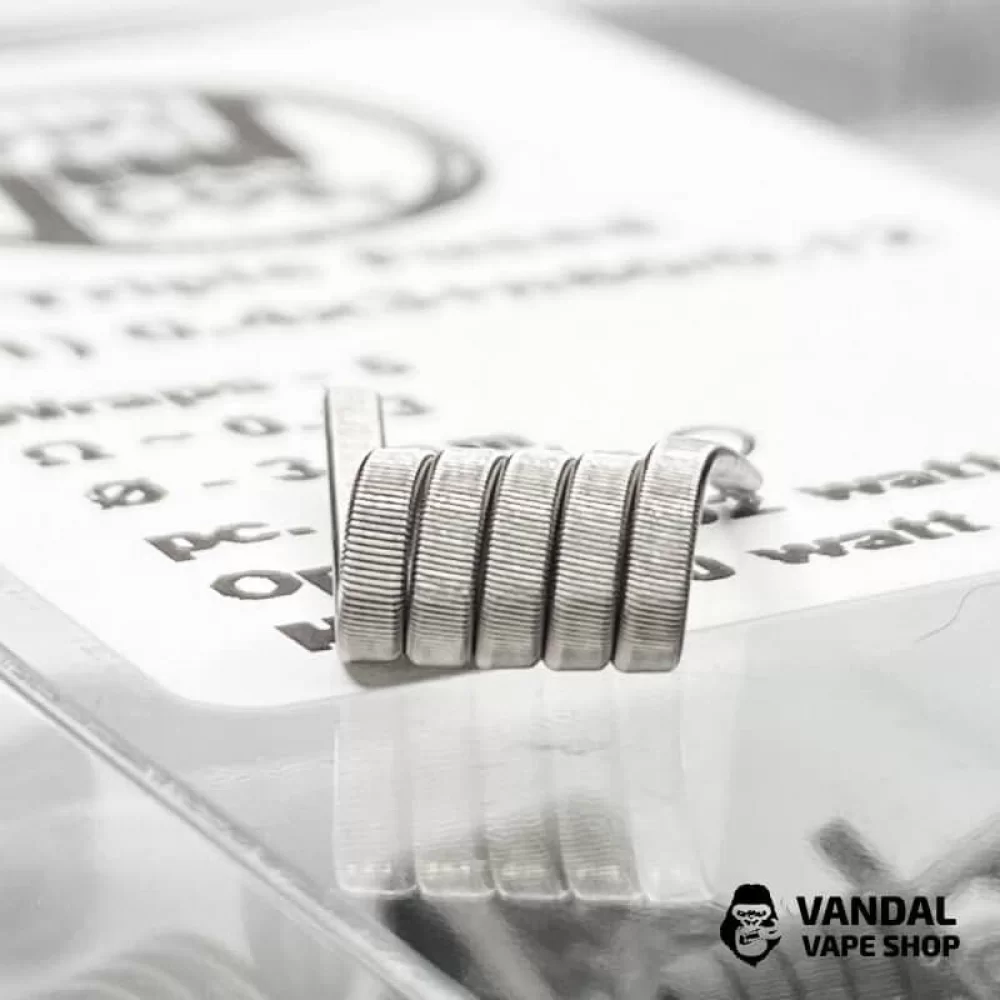Готовая спираль Triple Staggered 0.13 Ohm (A1) 0.4x3+n80/0.12 Готовая спираль Triple Staggered 0.13 Ohm (A1) 0.4x3+n80/0.12