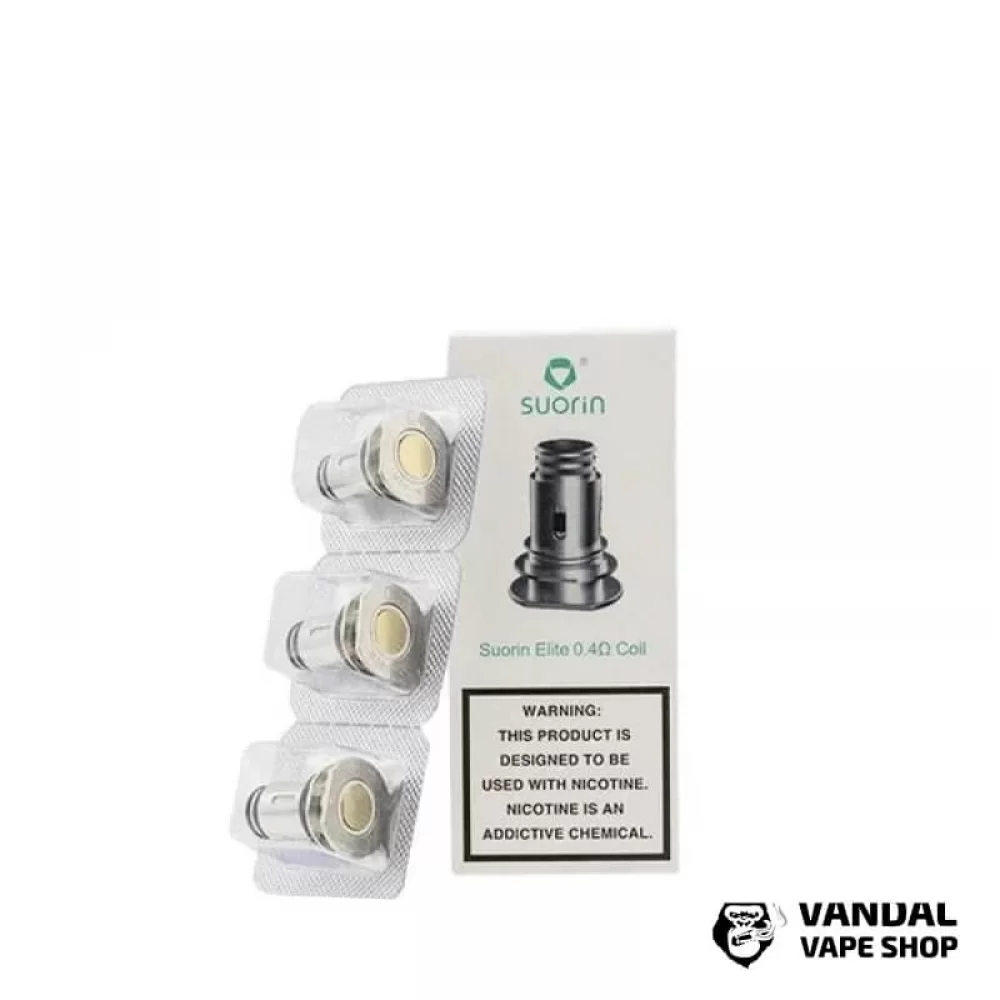 Сменный испаритель Suorin Elite Coil (Original) на 0.4 Ом Сменный испаритель Suorin Elite Coil (Original) на 0.4 Ом