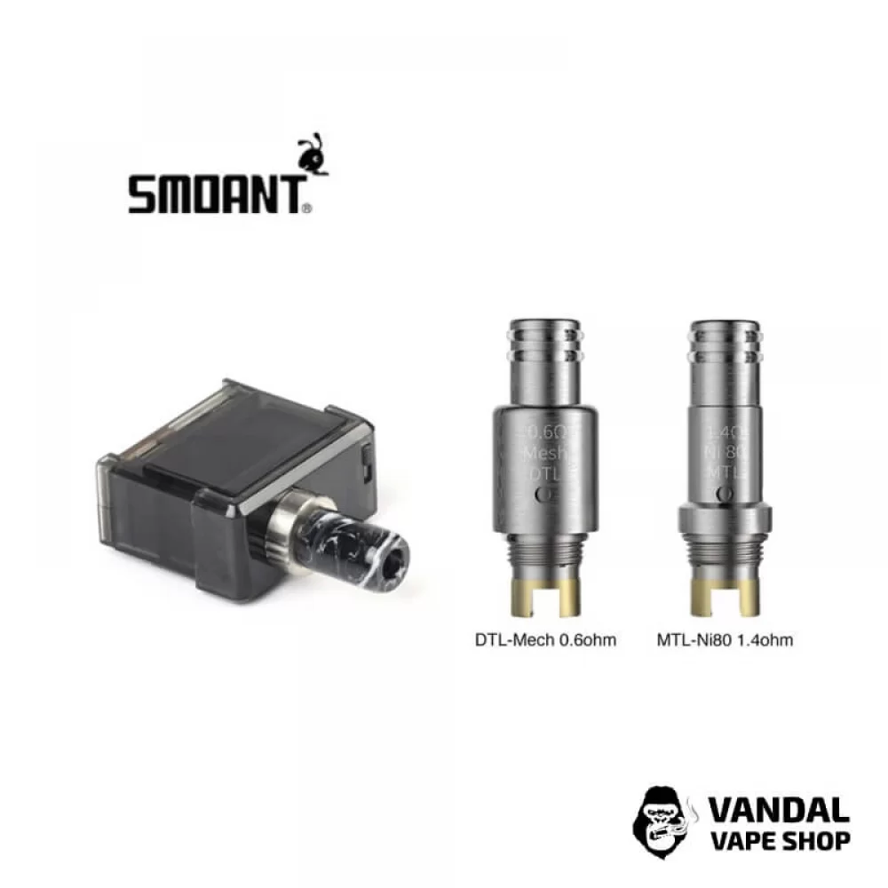 Сменный испаритель Smoant Pasito (Original) DTL Mesh Coil 0.6 Ом 
