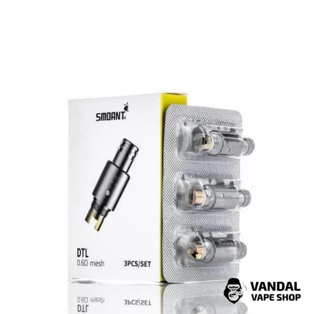 Сменный испаритель Smoant Pasito (Original) DTL Mesh Coil 0.6 Ом 
