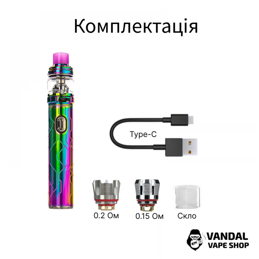 Стартовый набор Eleaf Ijust 3 Pro в серебристом цвете