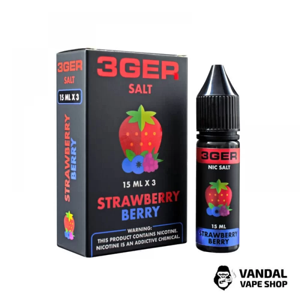 3Ger Salt - Strawberry Berry 15 мл 35 мг