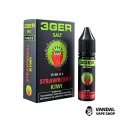 ЖИДКОСТЬ 3Ger Salt - Strawberry Kiwi 15 мл 50 мг НА СОЛЕВОМ НИКОТИНЕ СО ВКУСОМ клубники и киви