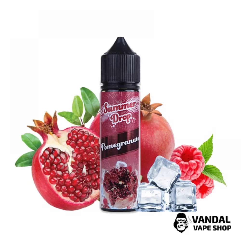 Жидкость Summer Drop 60 мл 1,5 мг НА ОРГАНИЧЕСКОМ НИКОТИНЕ со вкусом спелого граната
