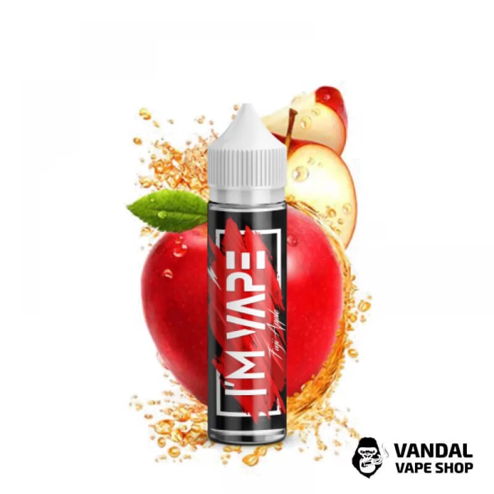 Жидкость I'М VAPE - Fuji Apple 60 мл 0 мг НА ОРГАНИЧЕСКОМ НИКОТИНЕ СО ВКУСОМ кисло-сладкого яблока Жидкость I'М VAPE - Fuji Apple 60 мл 0 мг НА ОРГАНИЧЕСКОМ НИКОТИНЕ СО ВКУСОМ кисло-сладкого яблока