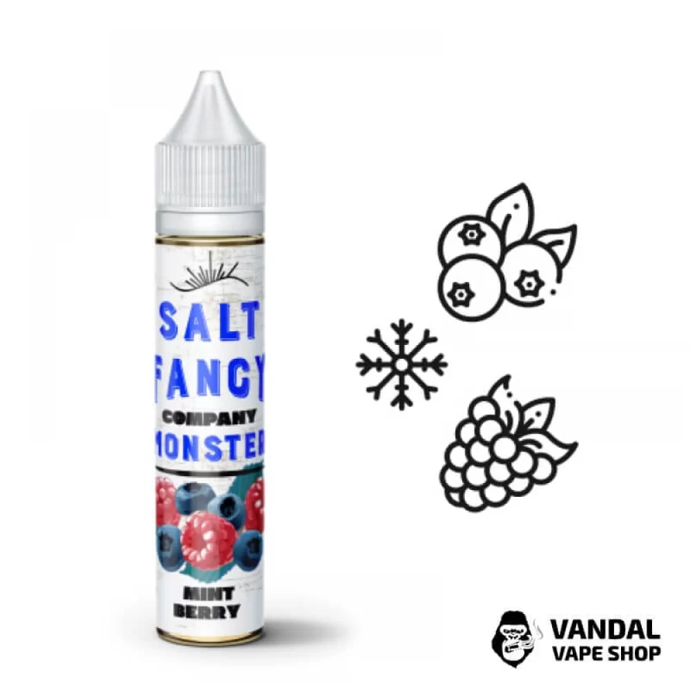 Black Factory Salt - Mint Berry 30 мл 50 мг Black Factory Salt - Mint Berry 30 мл 50 мг
