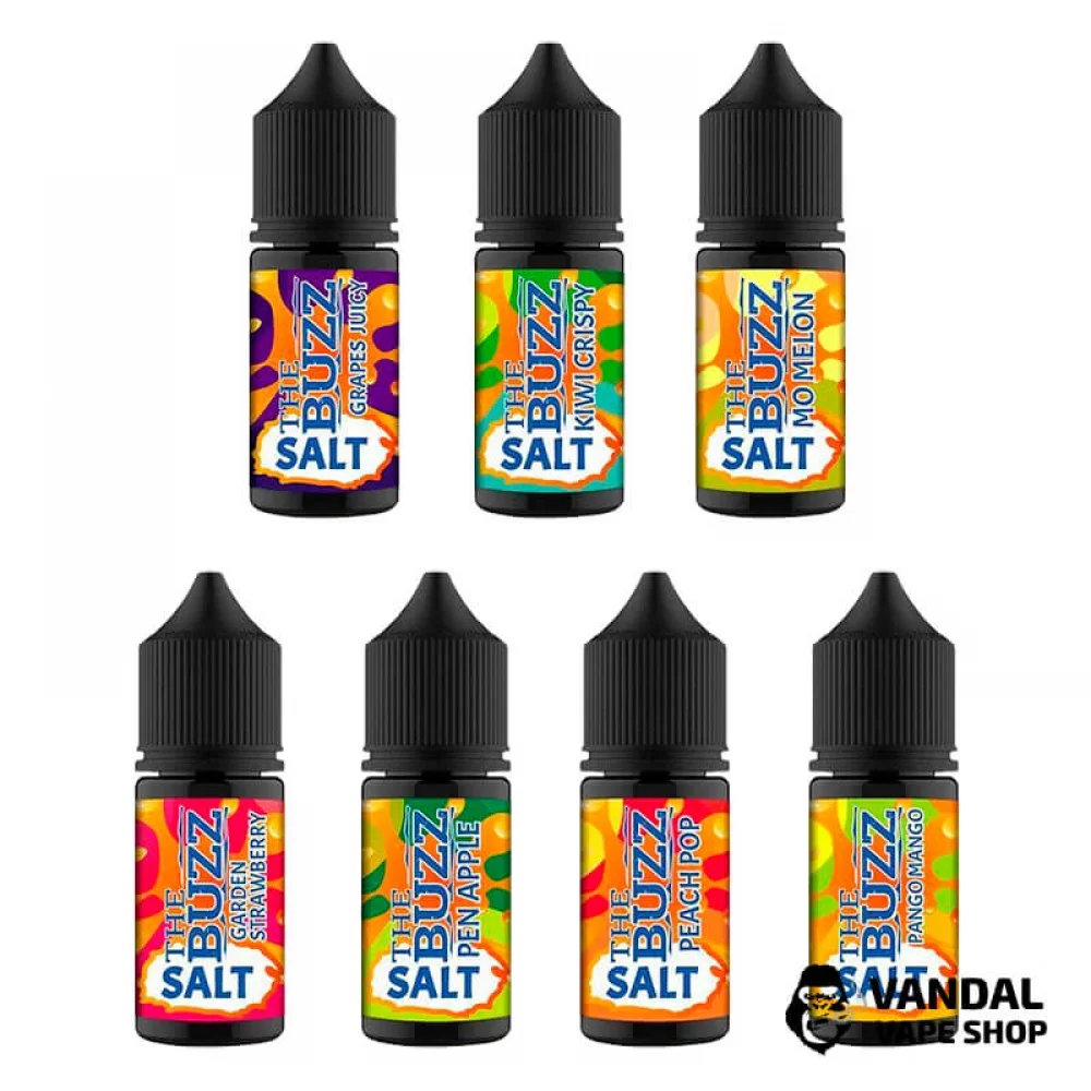 ЖИДКОСТЬ The Buzz Salt - 30 мл НА СОЛЕВОМ НИКОТИНЕ ЖИДКОСТЬ The Buzz Salt - 30 мл НА СОЛЕВОМ НИКОТИНЕ