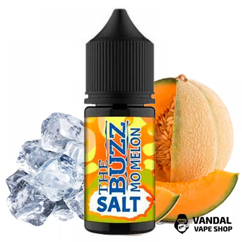ЖИДКОСТЬ The Buzz Salt - 30 мл НА СОЛЕВОМ НИКОТИНЕ 25 мг со вкусом дыни с холодком