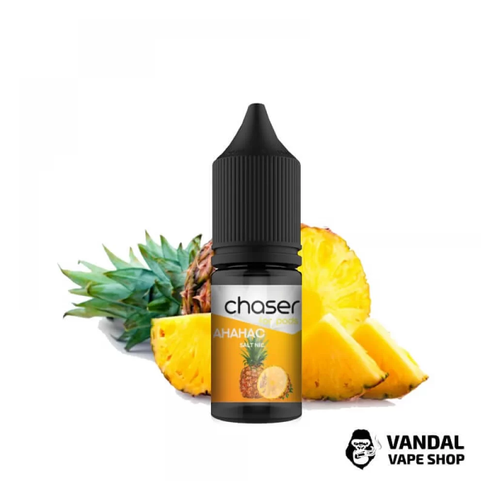ЖИДКОСТЬ Chaser - Ананас 10 мл 60 мг НА СОЛЕВОМ НИКОТИНЕ СО ВКУСОМ ананаса