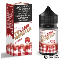 PB & Jam Monster Salt 30 мл, 48 мг - Strawberry