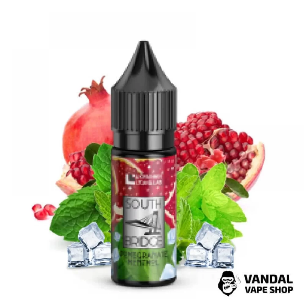 ЖИДКОСТЬ South Bridge - Pomegranate Menthol 15 мл 45 мг НА СОЛЕВОМ НИКОТИНЕ СО ВКУСОМ Граната с ментолом ЖИДКОСТЬ South Bridge - Pomegranate Menthol 15 мл 45 мг НА СОЛЕВОМ НИКОТИНЕ СО ВКУСОМ Граната с ментолом