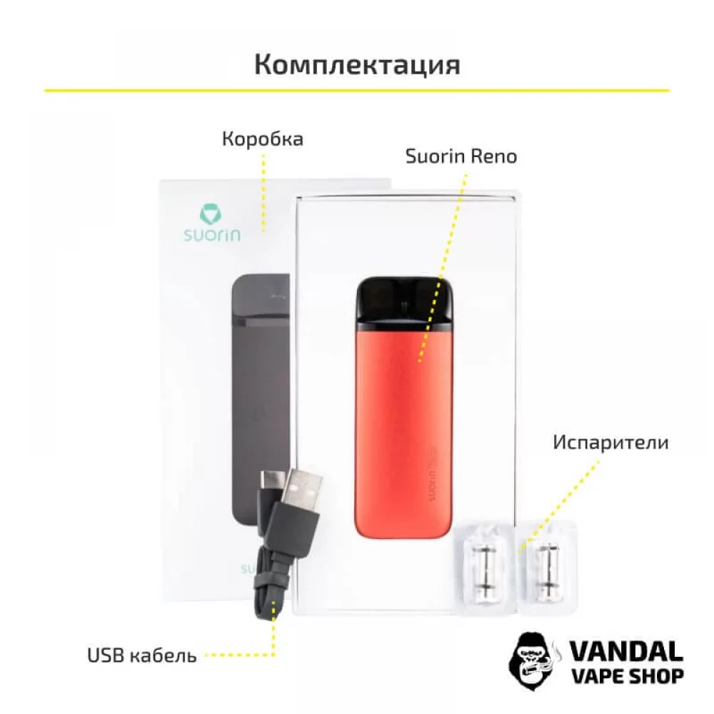 Стартовий набір Suorin Reno Pod Kit (Original) Gold