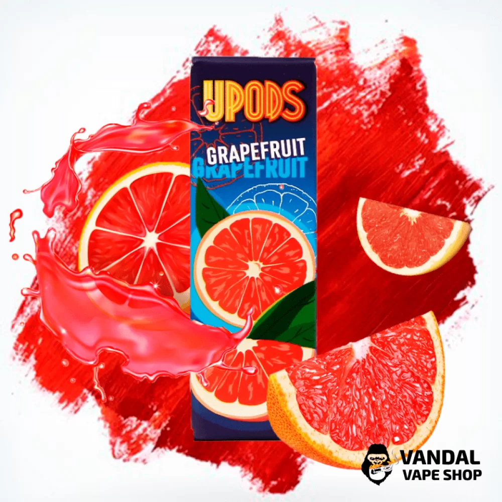 Жидкость Black Triangle Upods Grapefruit НА СОЛЕВОМ НИКОТИНЕ 50 мг со вкусом грейпфрута Жидкость Black Triangle Upods Grapefruit НА СОЛЕВОМ НИКОТИНЕ 50 мг со вкусом грейпфрута