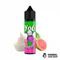 Жидкость WES Split - Yog 60 мл 6 мг НА ОРГАНИЧЕСКОМ НИКОТИНЕ СО ВКУСОМ Йогурта с гуавой			
