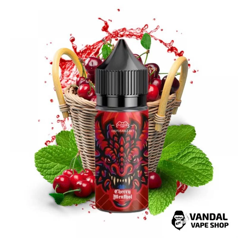ЖИДКОСТЬ Flavorlab FL 350 A (ANIMALS) 30 мл 50 мг НА СОЛЕВОМ НИКОТИНЕ со вкусом вишня и ментол