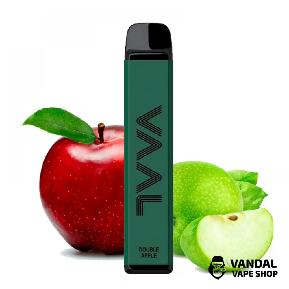 Одноразовый Pod Joyetech VAAL 1800M 900 мАч 5% на 1800 затяжек со вкусом яблок