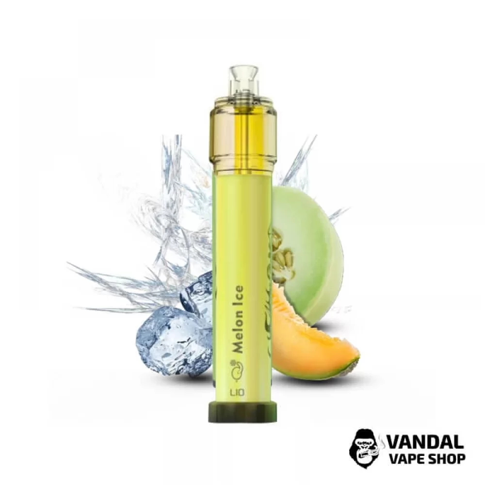 LIO Bee Lit Disposable Pod Kit 1300mAh Melon Ice 5% Одноразовая Pod система на 2500 затяжек со вкусом дыни с холодком LIO Bee Lit Disposable Pod Kit 1300mAh Melon Ice 5% Одноразовая Pod система на 2500 затяжек со вкусом дыни с холодком