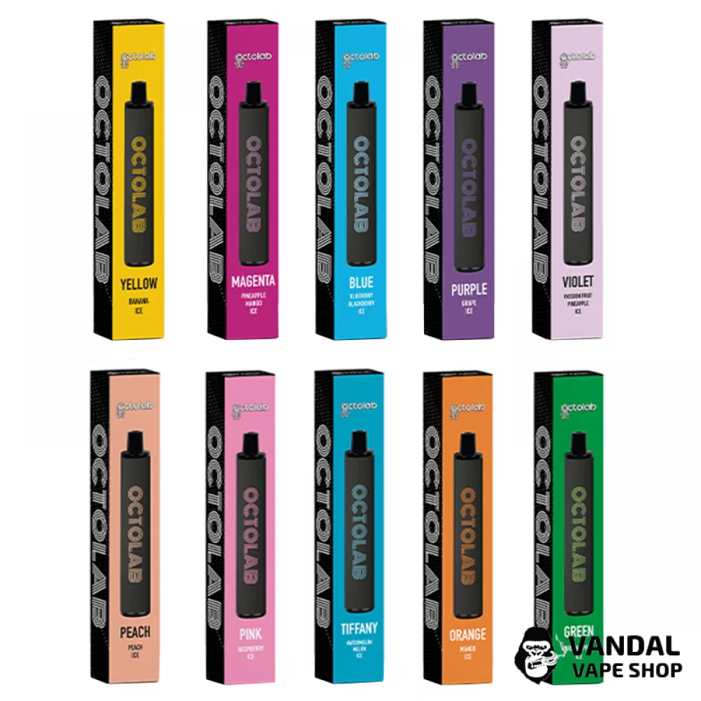 Одноразовый Pod Octolab 850 mAh на 1600 затяжек