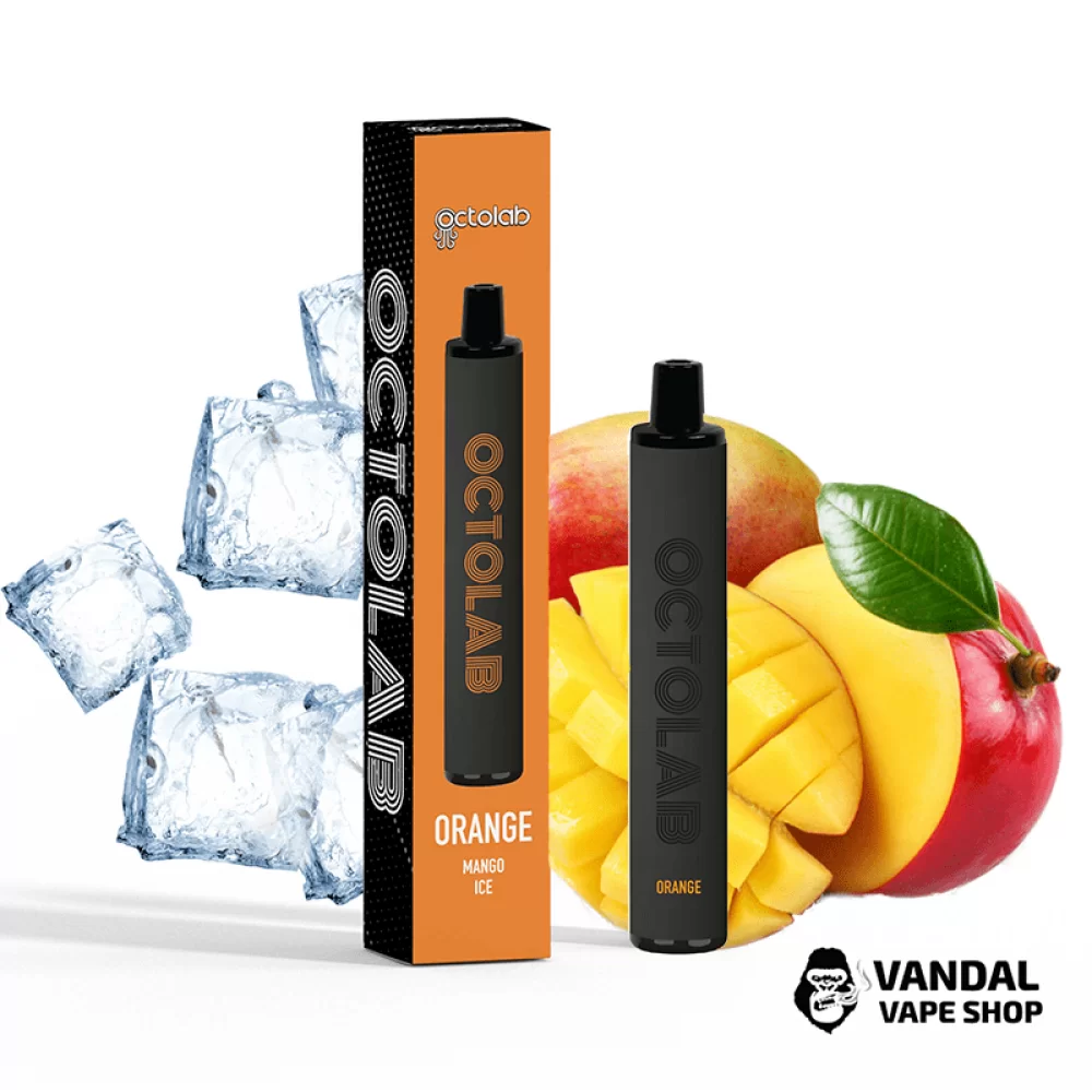 Одноразовый Pod Octolab 850 mAh на 1600 затяжек со вкусом манго с холодком