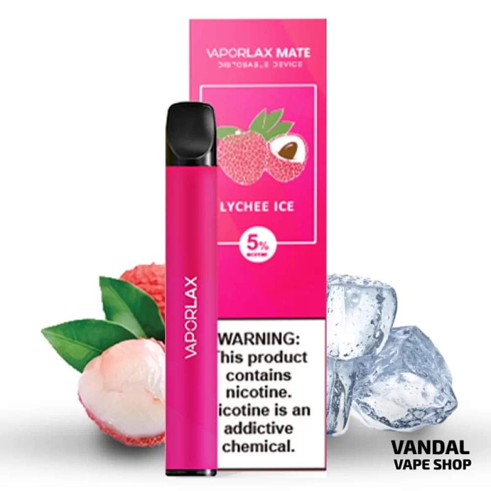 Одноразовая POD-система Vaporlax на 800 затяжек со вкусом личи Одноразовая POD-система Vaporlax на 800 затяжек со вкусом личи