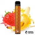 Одноразова Pod система Airis Max Pod Disposable Device 950mAh на 1800 затяжок зі смаком полуниці і банану
