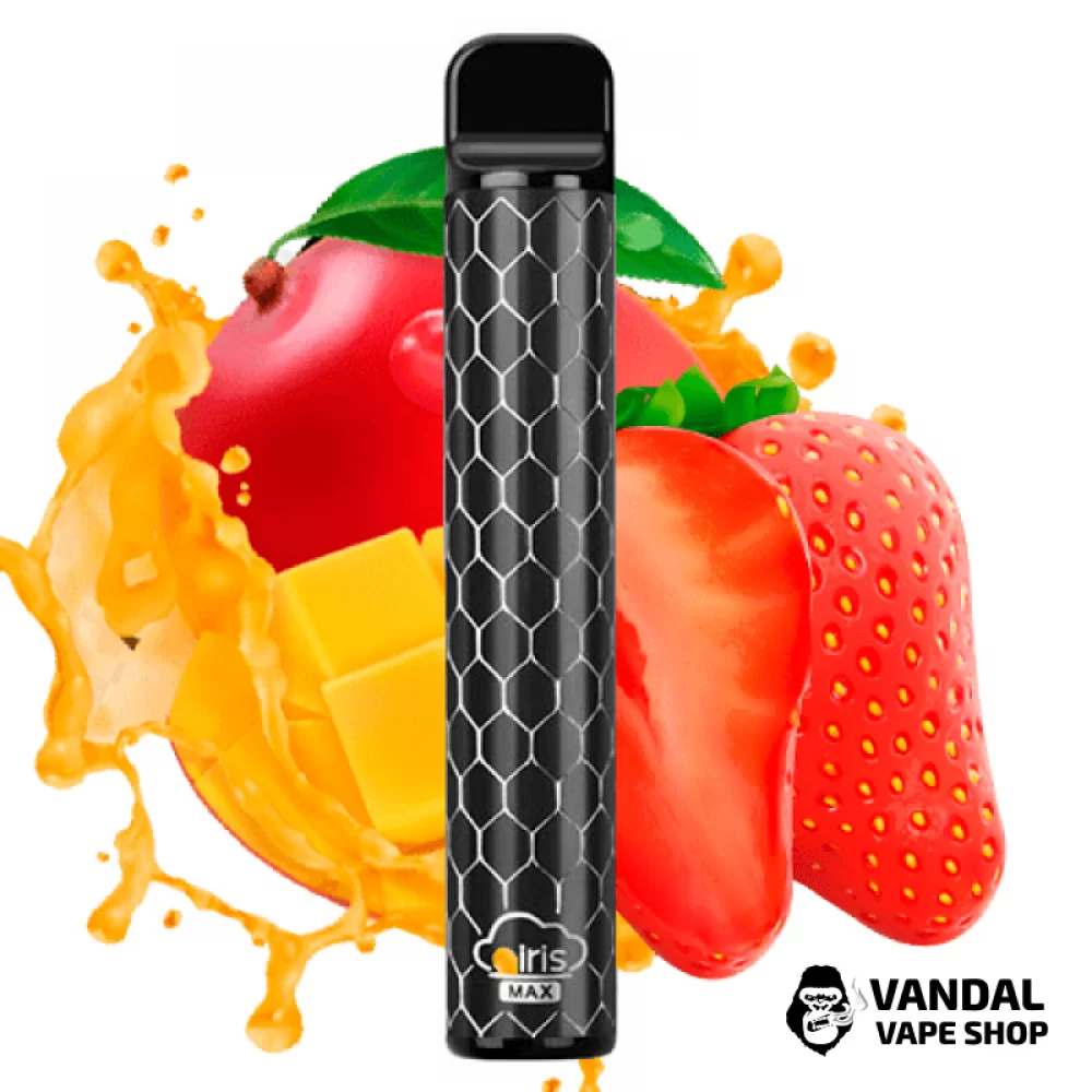 Одноразовая Pod система Airis Max Disposable Device 950mAh на 1800 затяжек со вкусом Клубники и манго