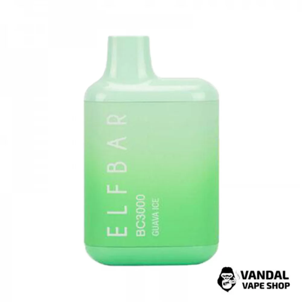 Одноразовый Pod Elf Bar BC3000 Disposable Device 650mAh 5% на 3000 затяжек со вкусом гуавы со льдом