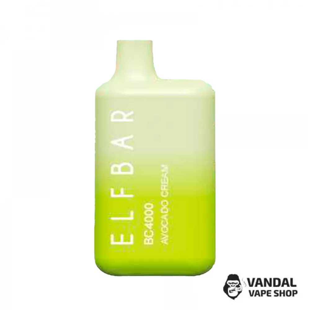 Одноразовый Pod Elf Bar BC4000 Disposable Device 650mAh 5% на 4000 затяжек со вкусом крема из авокадо Одноразовый Pod Elf Bar BC4000 Disposable Device 650mAh 5% на 4000 затяжек со вкусом крема из авокадо