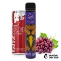 Одноразовый Pod Elf Bar Lux 1500 Disposable Device 850mAh 50 мг на 1500 затяжек со вкусом энергетика с виноградом