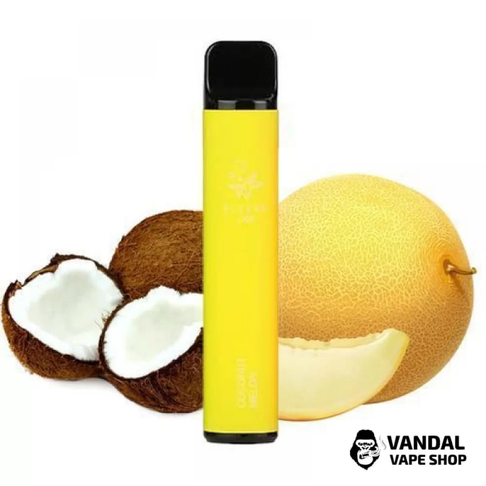 Одноразовый Pod Elf Bar 1500 Disposable Device 850mAh 5% на 1500 затяжек со вкусом кокоса с дыней Одноразовый Pod Elf Bar 1500 Disposable Device 850mAh 5% на 1500 затяжек со вкусом кокоса с дыней