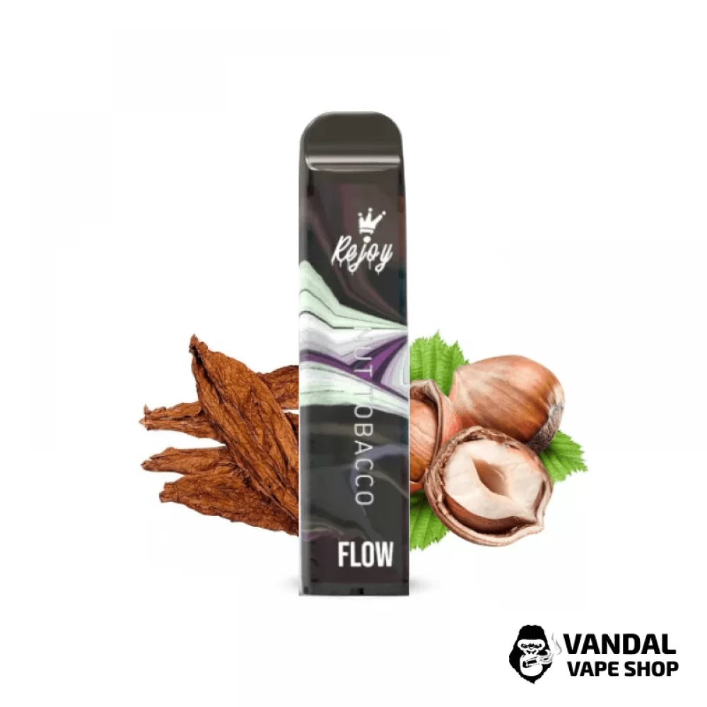 Одноразовая Pod-система Rejoy Flow 1700 Disposable Pod 850 mAh со вкусом ореха и табака