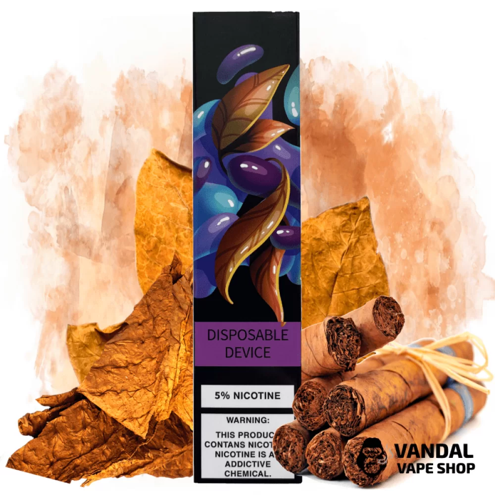 Одноразовая Pod система ZeeZee Disposable Pod Kit Tobacco 5% 400 mAh на 500 затяжек со вкусом табака