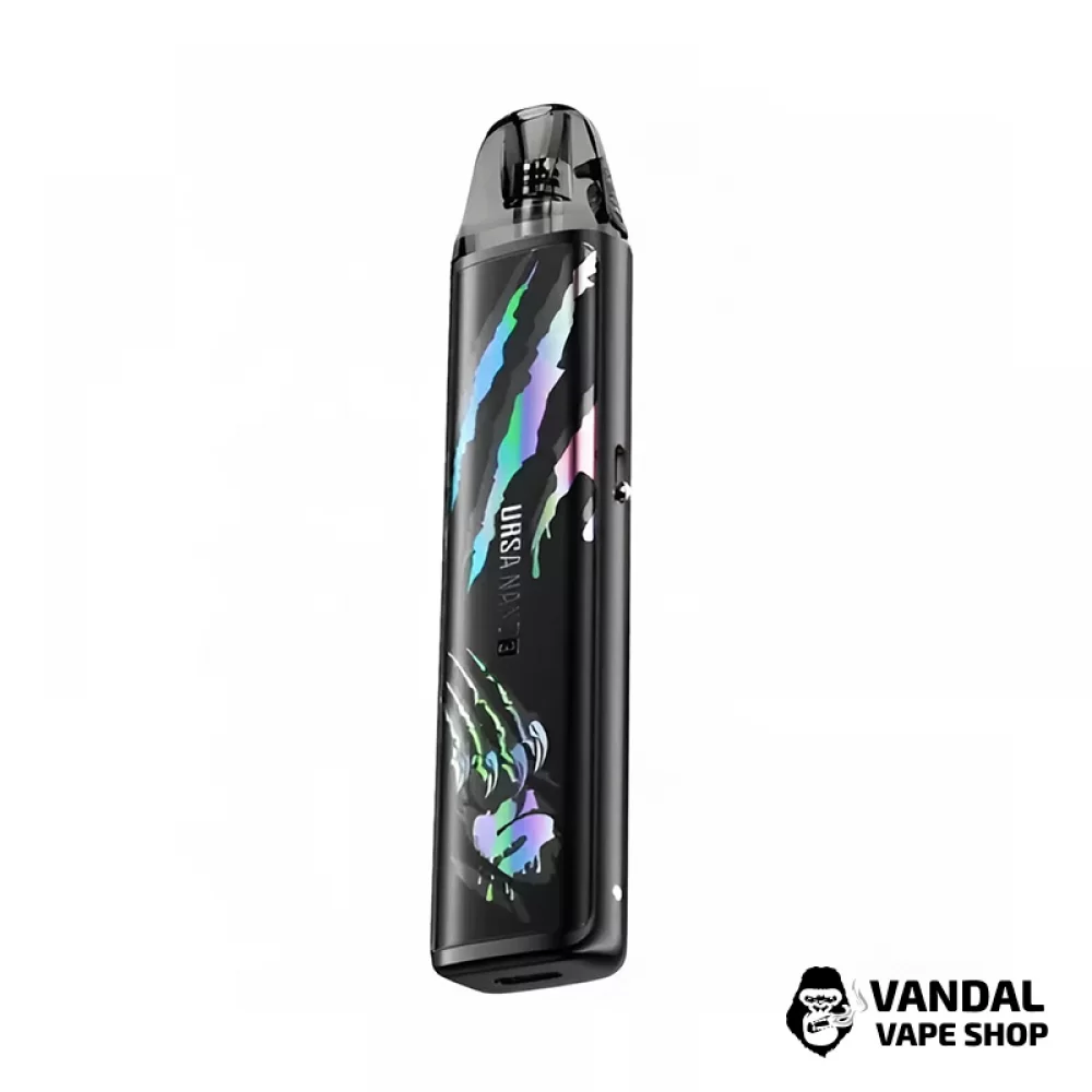 Оригинальная Pod-система Lost Vape Ursa Nano 3 в черном цвете с цветными вставками