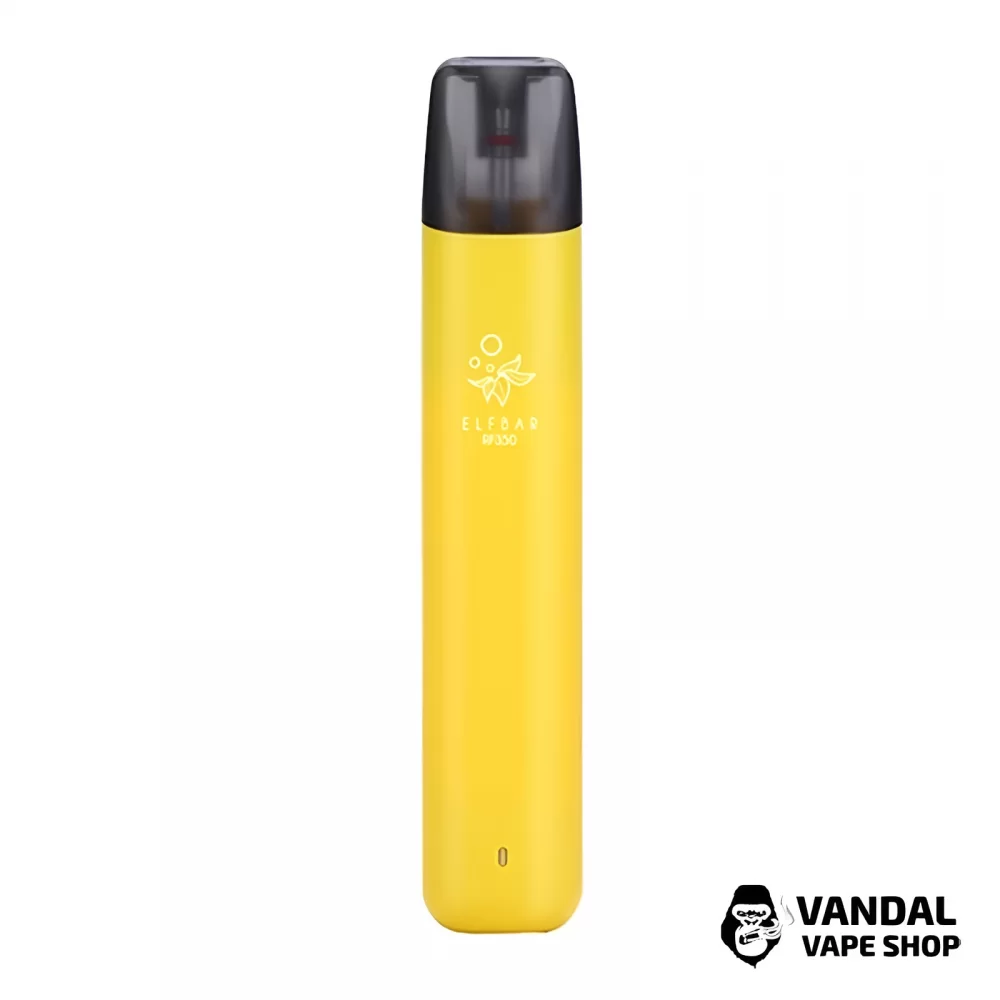 Многоразовый Elf Bar RF350 Pod Starter Kit 350mAh в желтом цвете